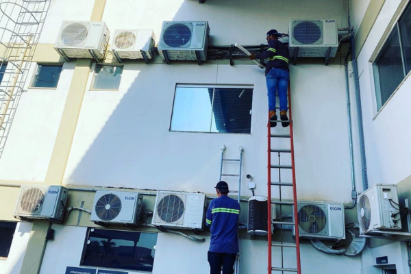 higienização de ar condicionado climatec itumbiara